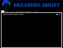 Tablet Screenshot of dreamersadrift.com